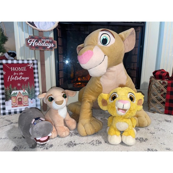 Disney’s The Lion King plush Bundle Disney Vintage Nala Stuffed - Picture 7 of 10